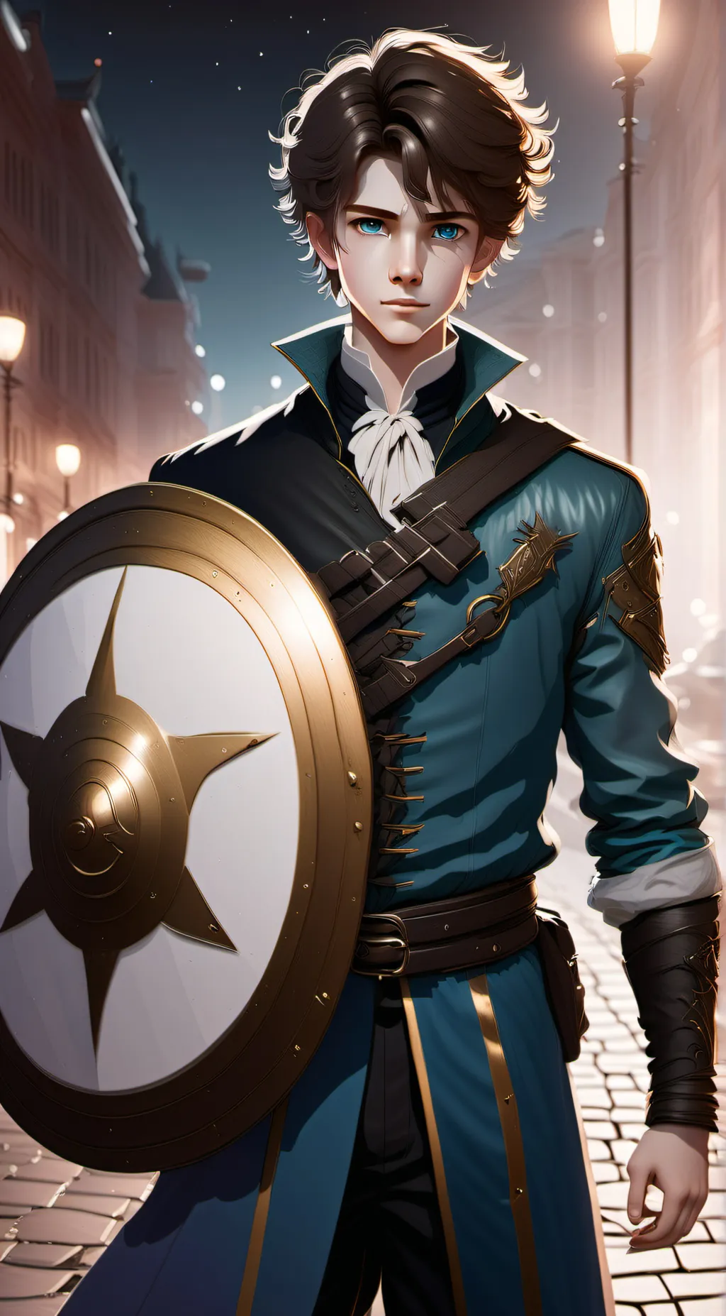 ai character: Michael  background