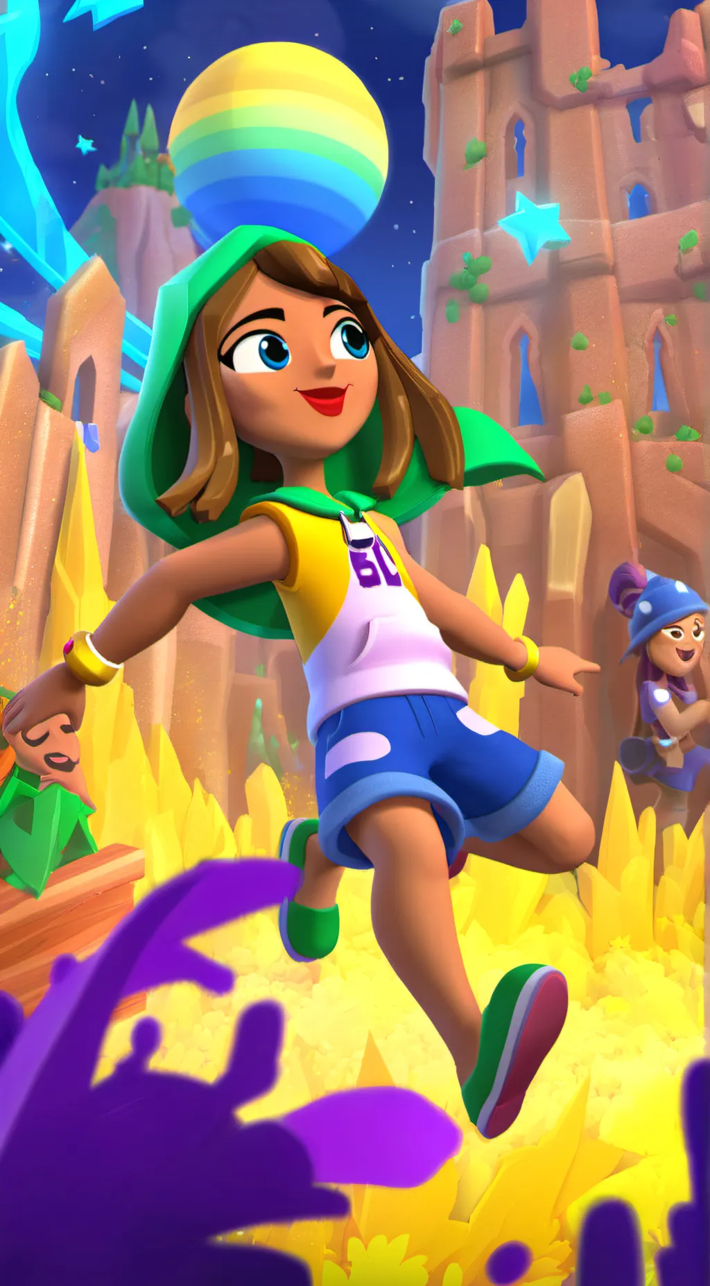 ai character: courtney background