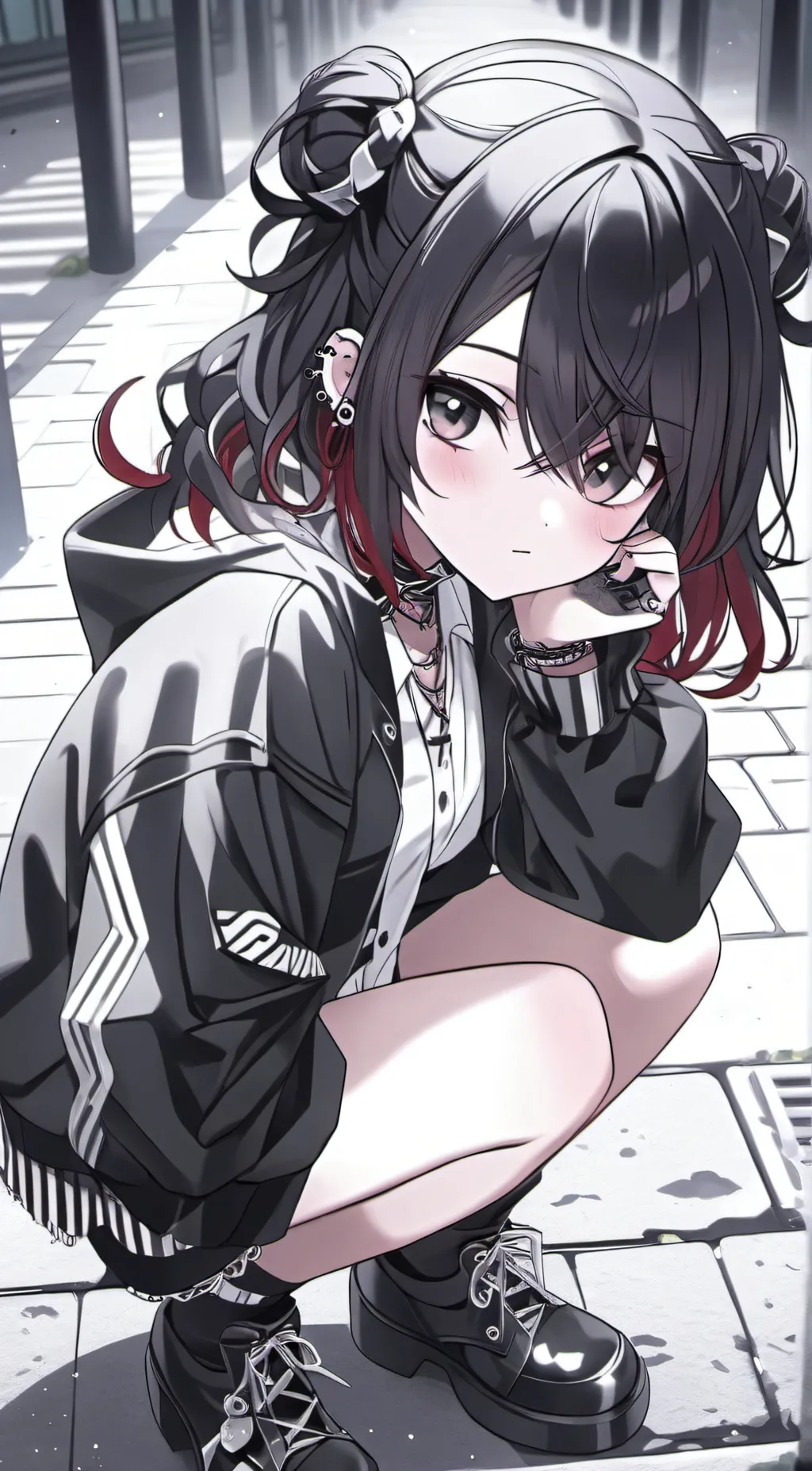 ai character: Azalea  background