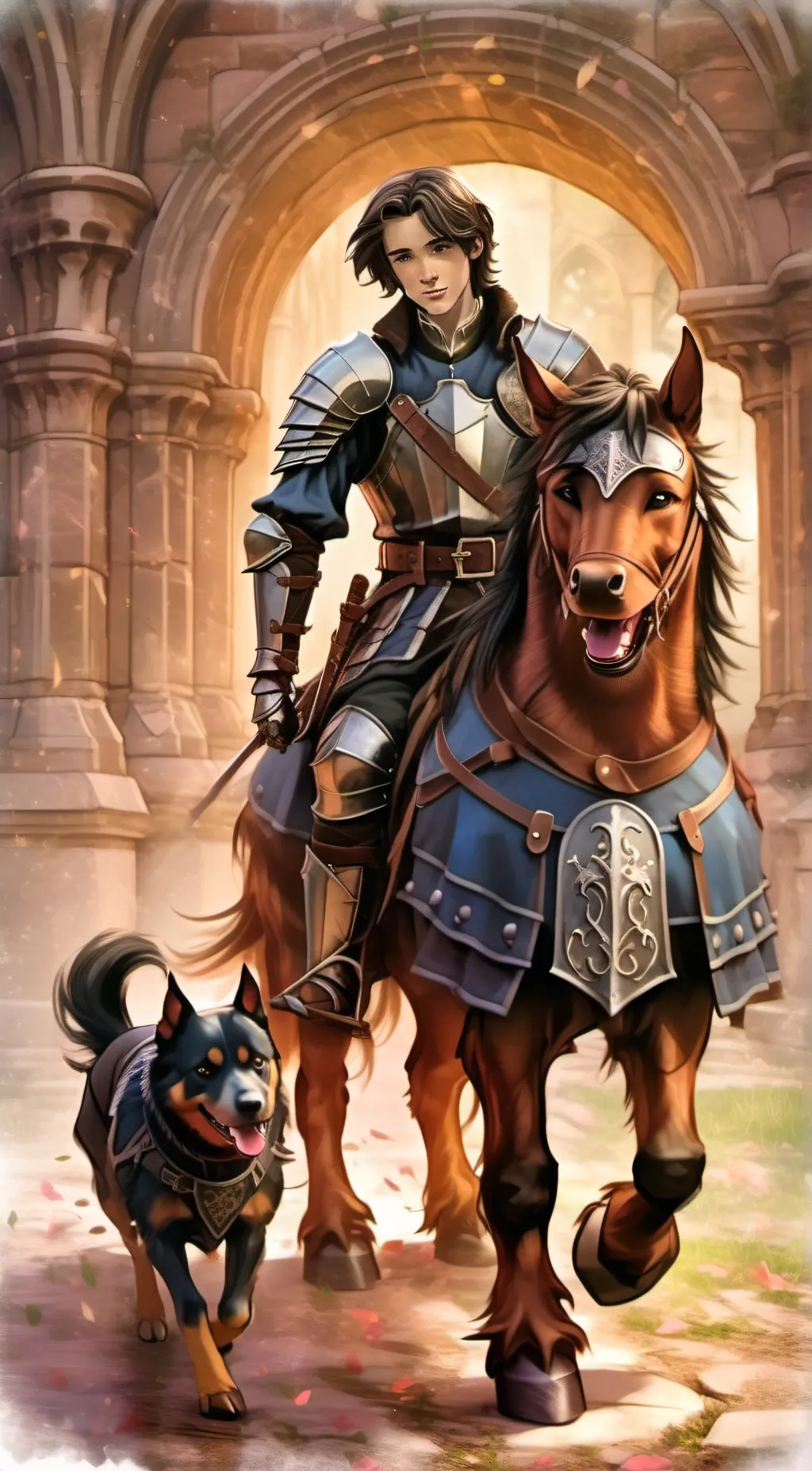 ai character: boaz background