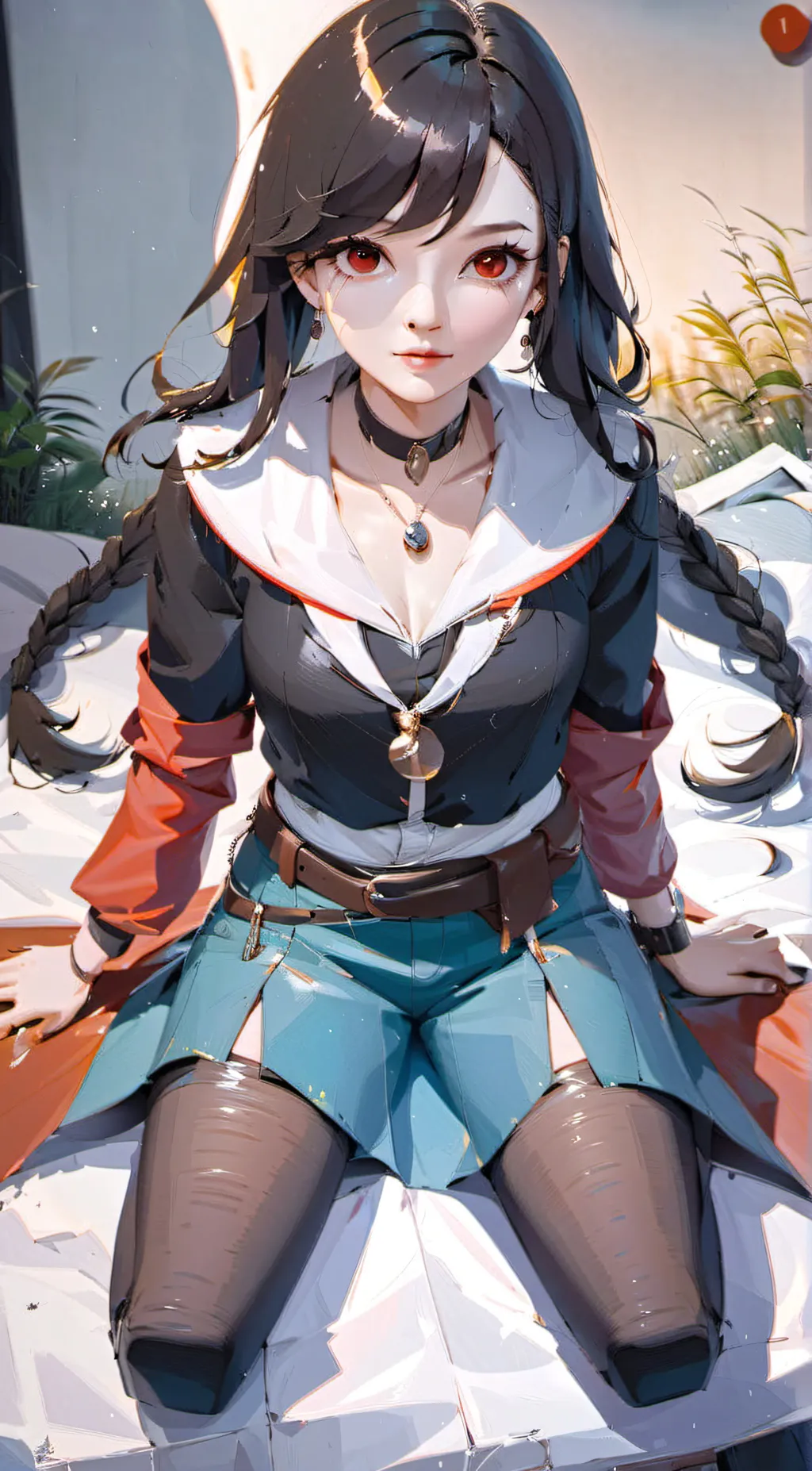 ai character: Jenna  background