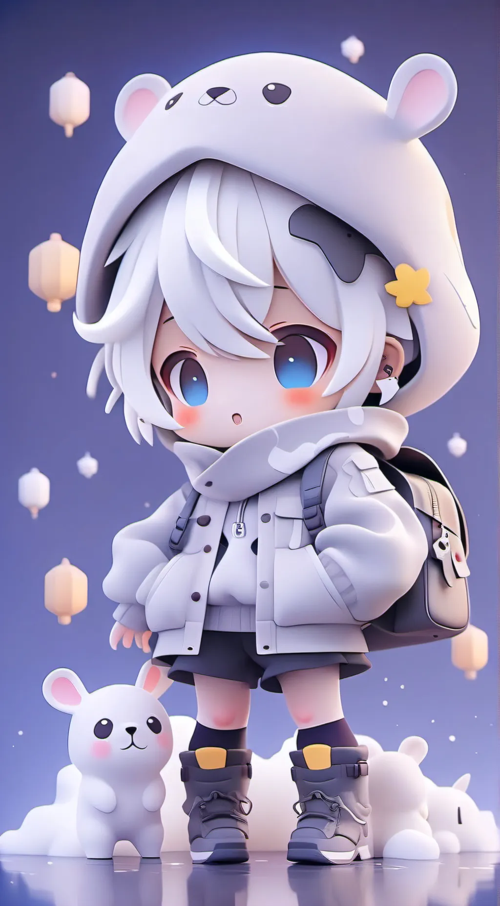 ai character: sarah background