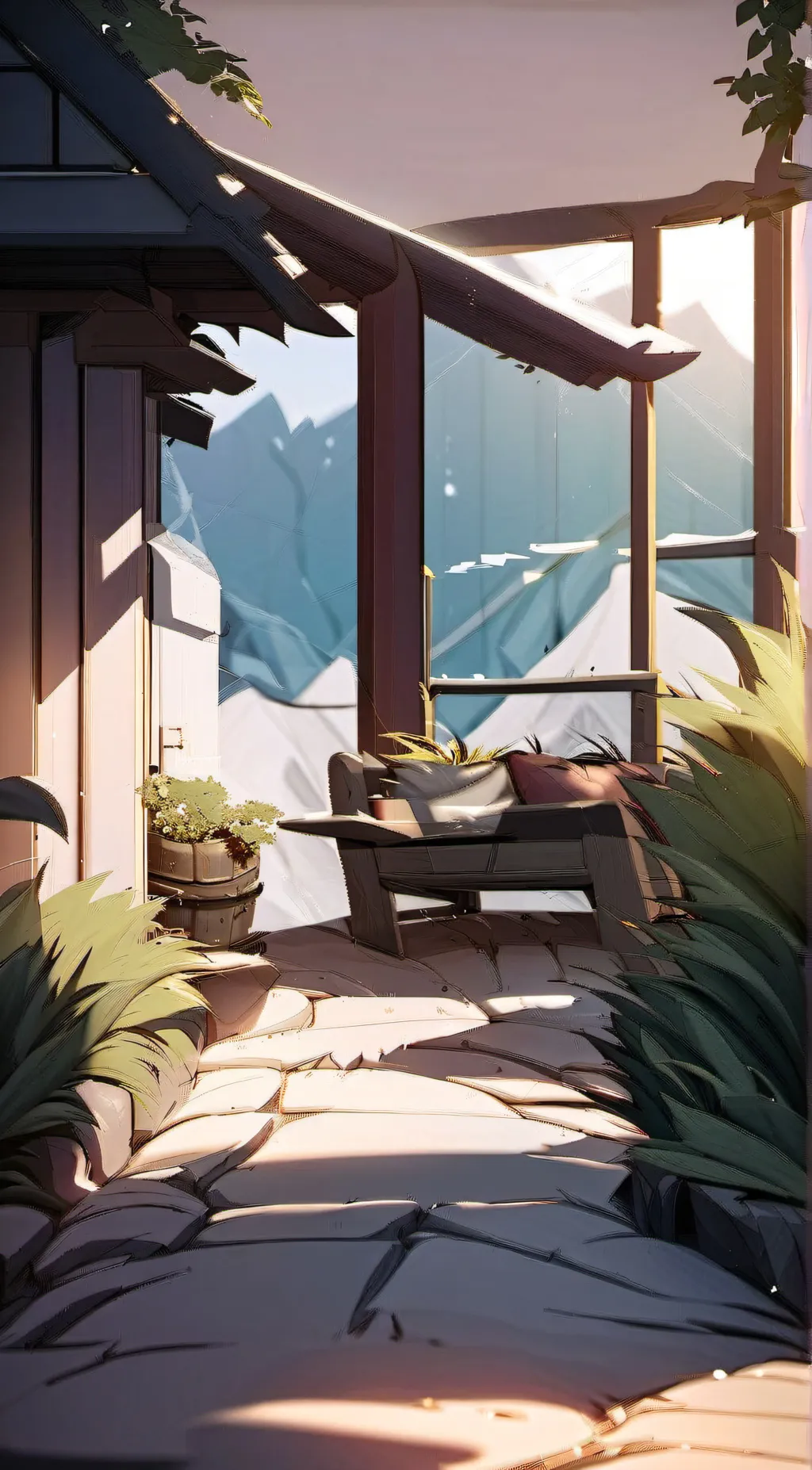 ai character: HazBin HoTel background