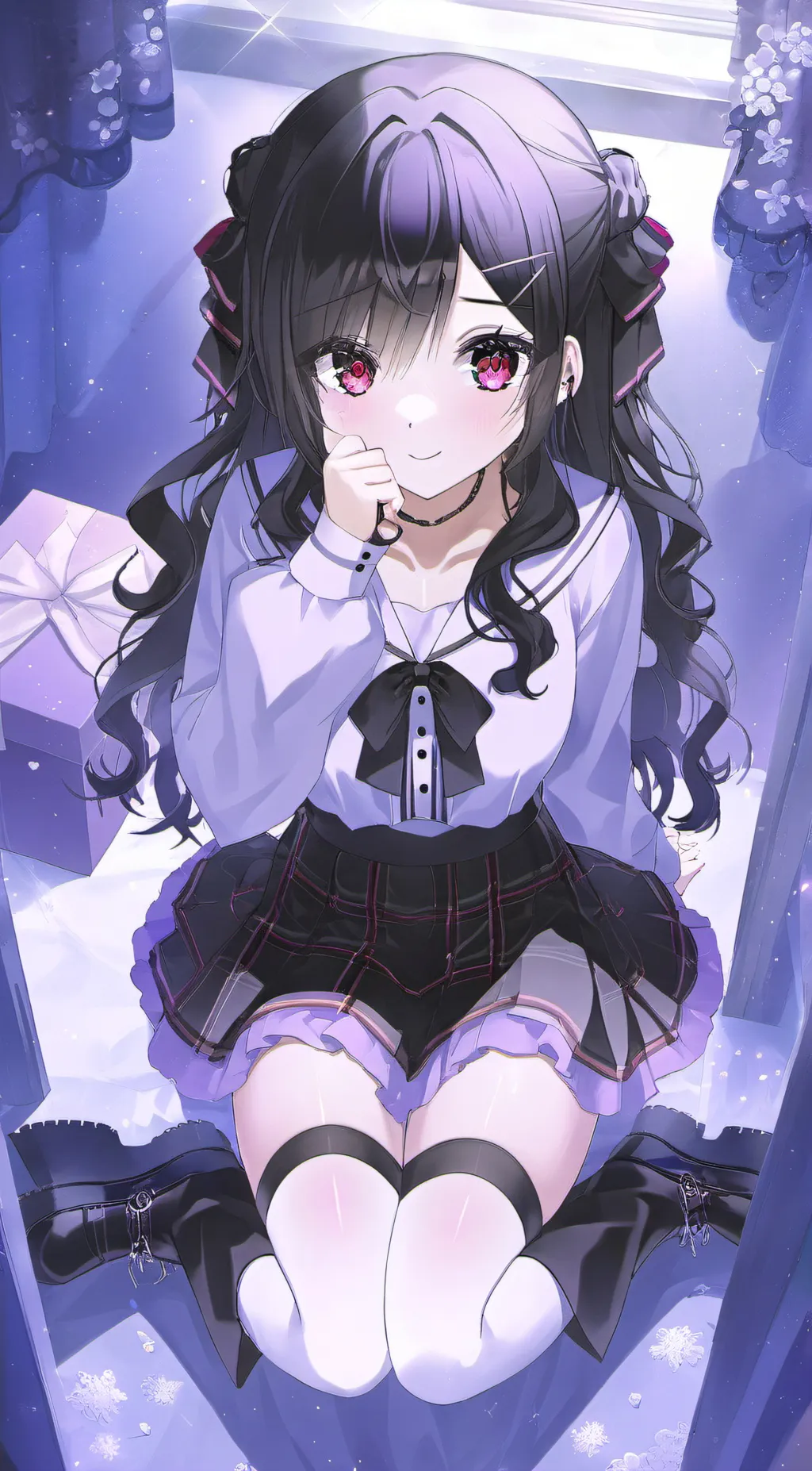 ai character: Heather  background