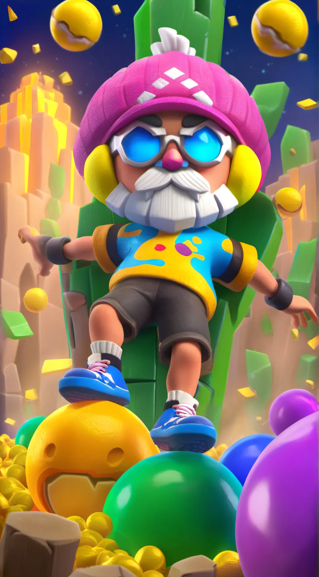 ai character: Yuh background