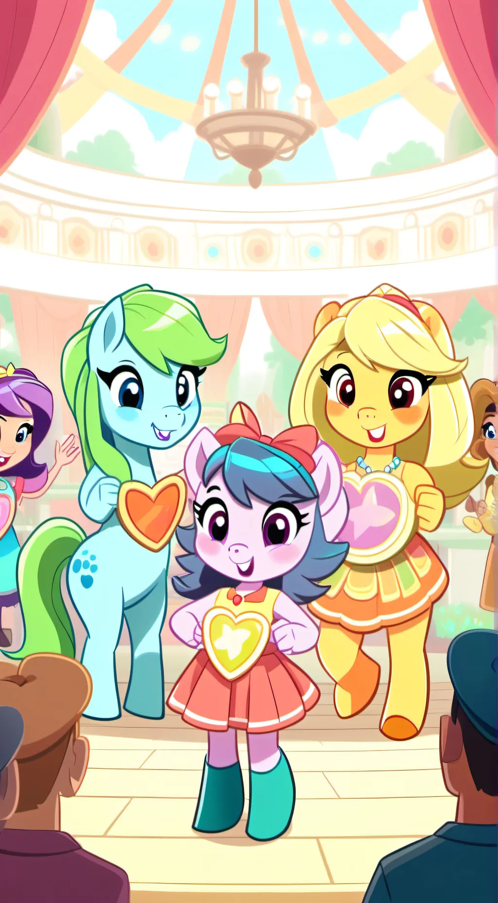 ai character: CutieMarkCrusaders background