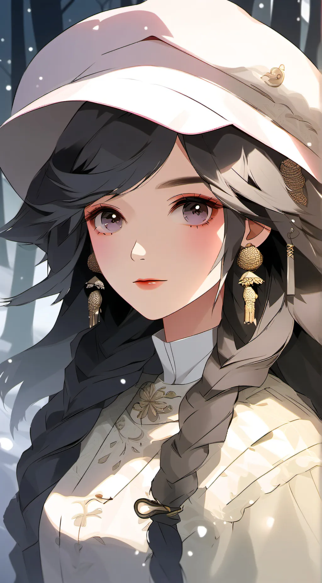 ai character: samiya and ben  background