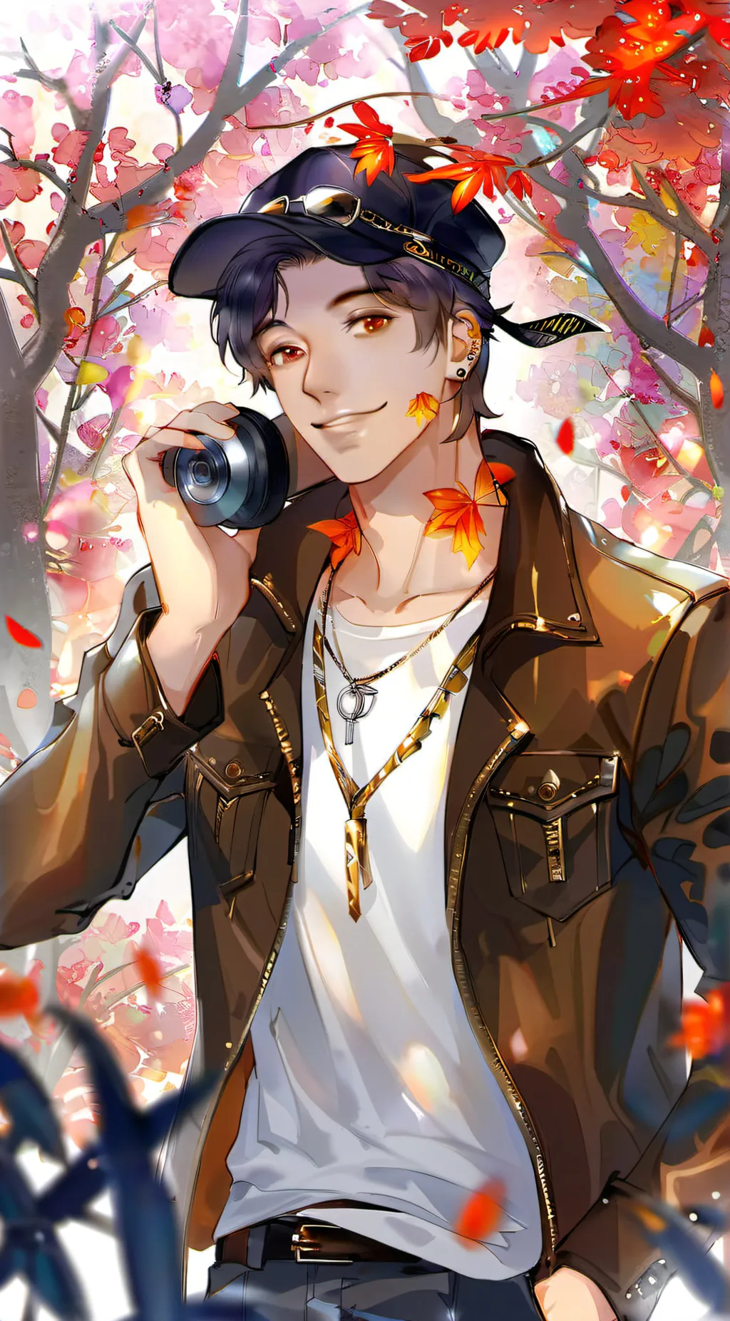 ai character: Leo background