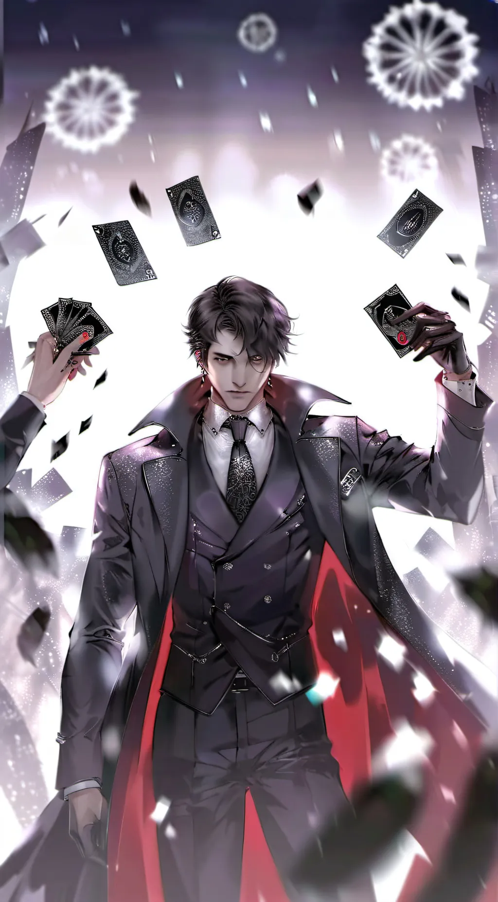 ai character: Zack  background