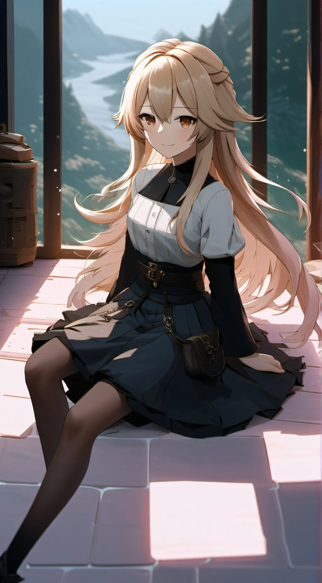 ai character: Dream smp background