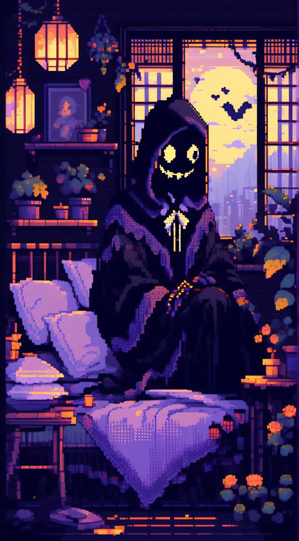 ai character: Grimb background