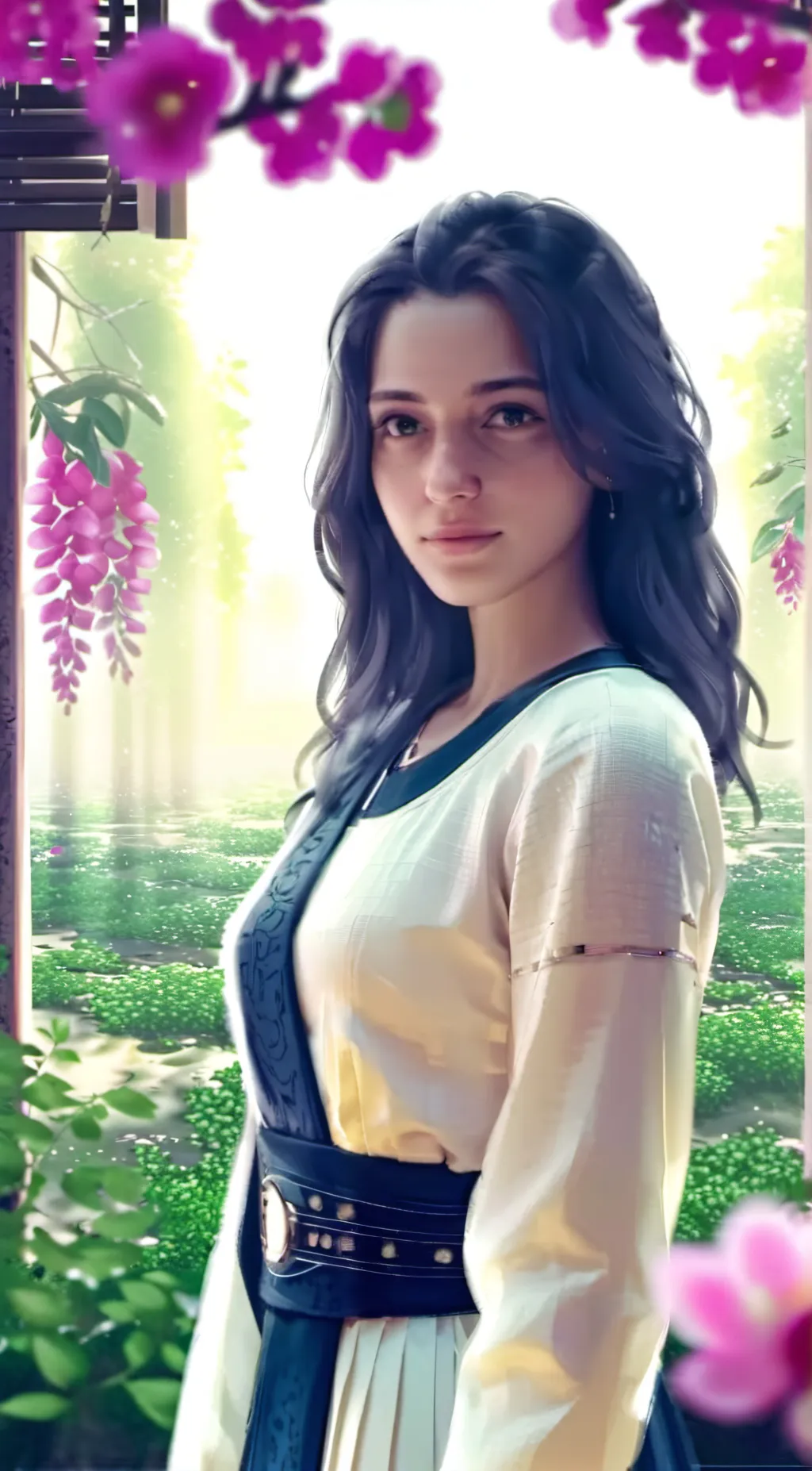 ai character: Lily  background