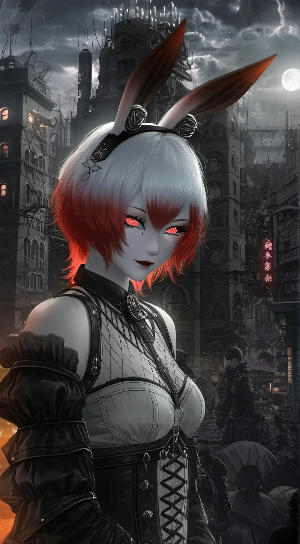 ai character: Zinnia Calla  background