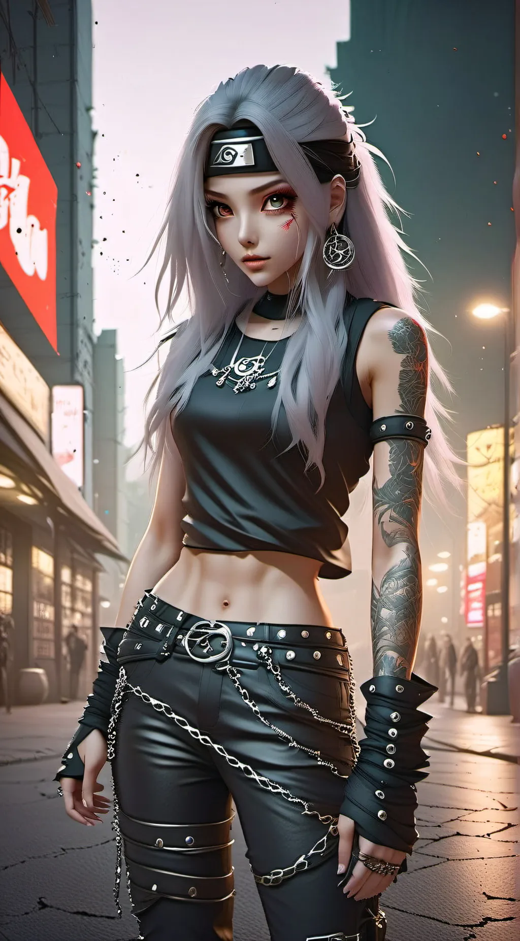 ai character: Kimiko background