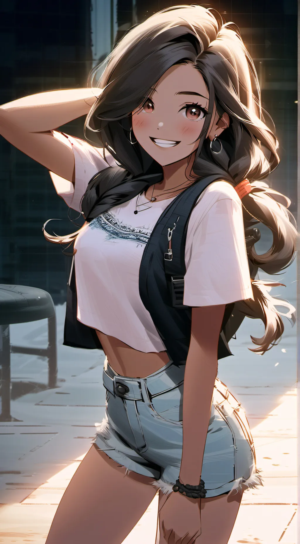 ai character: Belle background