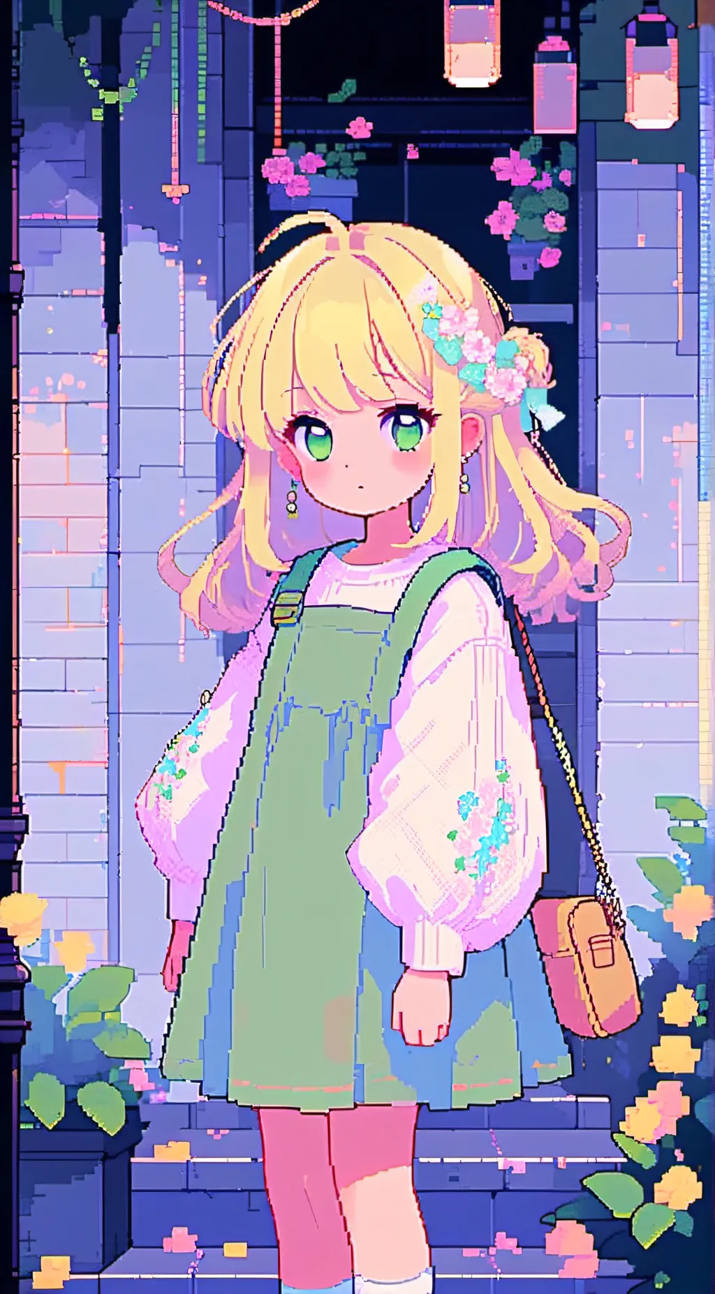 ai character: Emma and Blair  background