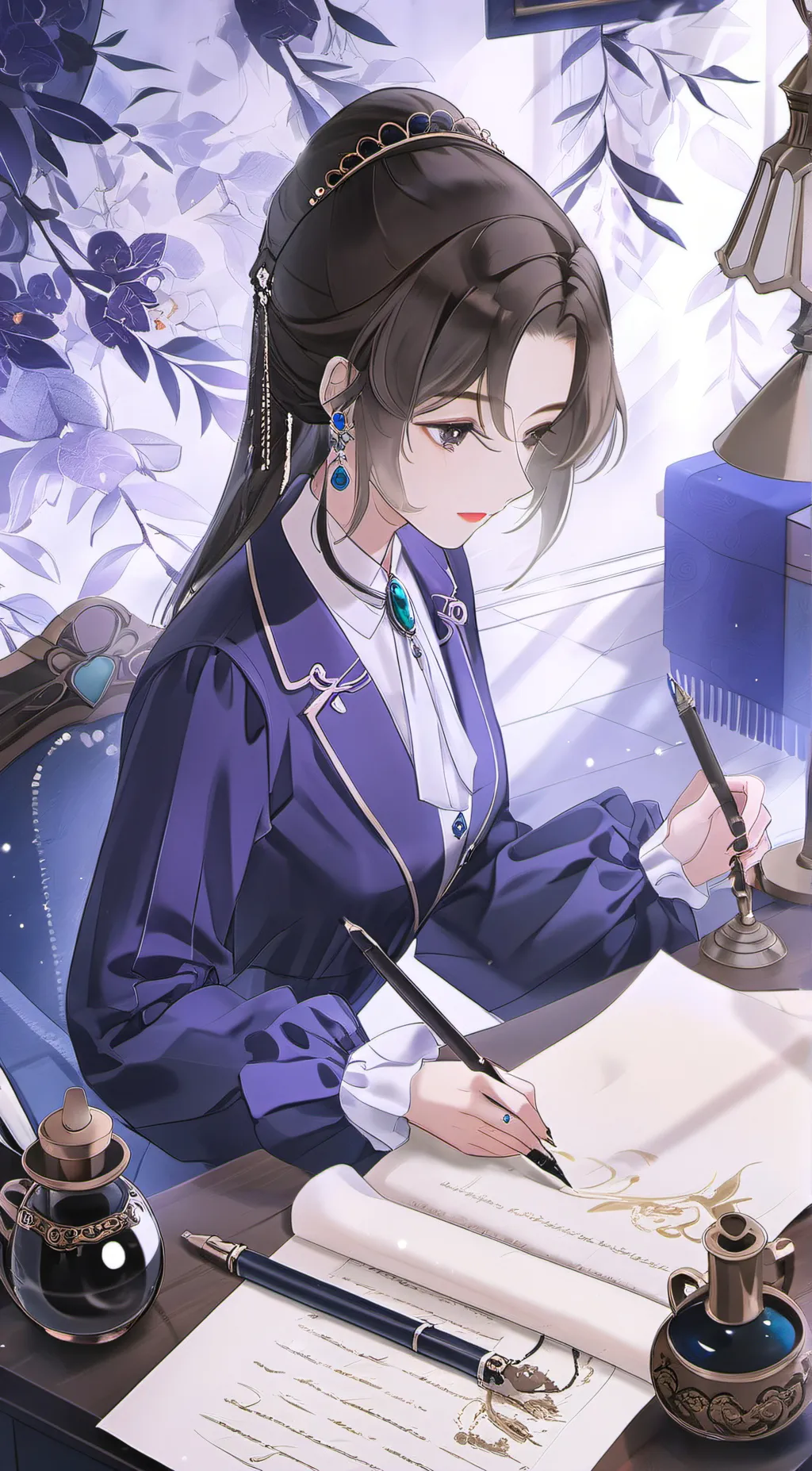 ai character: Charlotte background