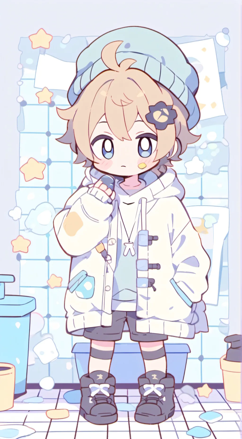 ai character: Leo background