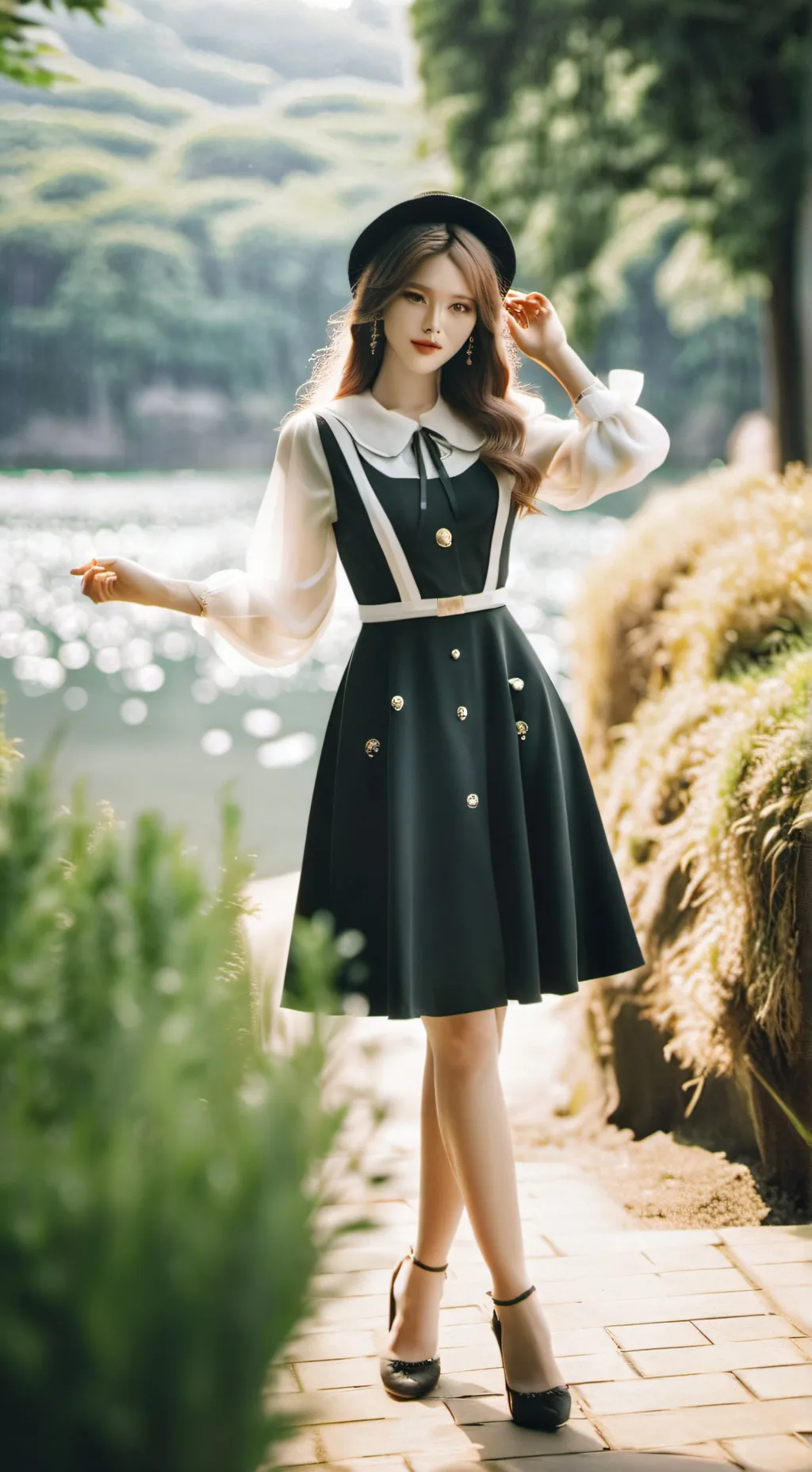 ai character: Sally  background