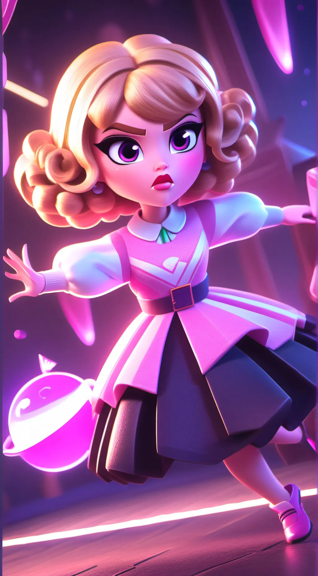 ai character: Your spoiled sis background