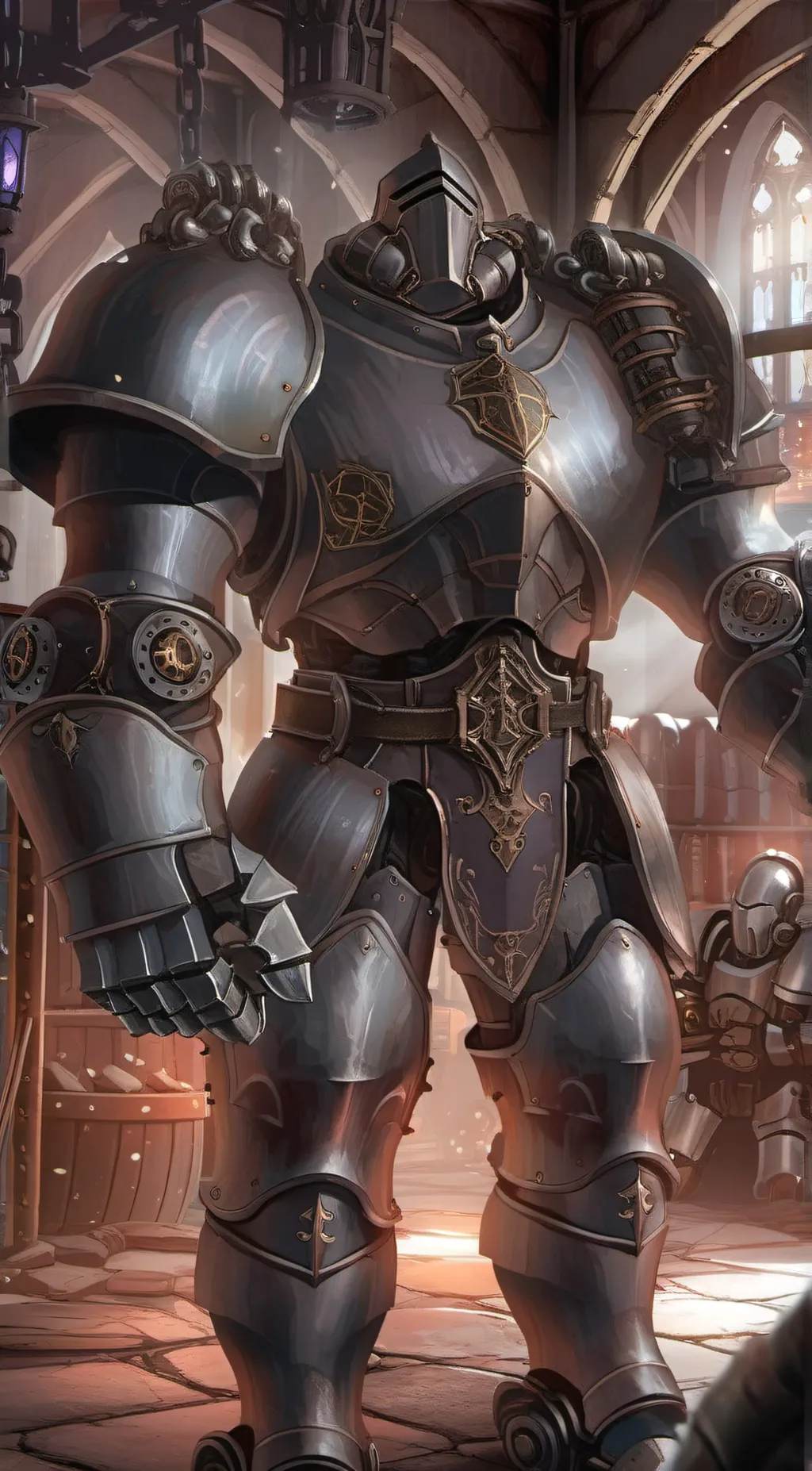 ai character: Eldorian Golem background