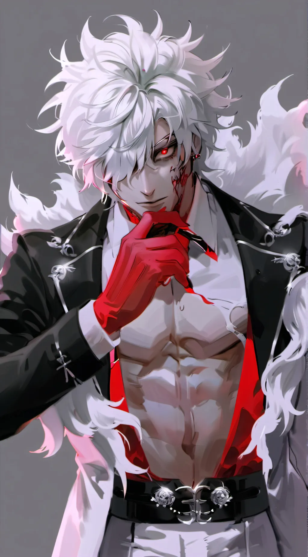 ai character: Usagi  background