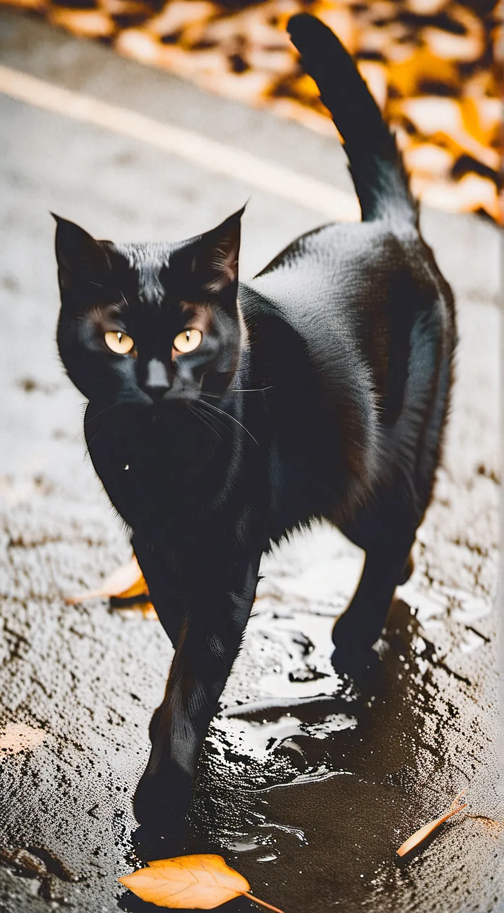 ai character: Stray Cat background