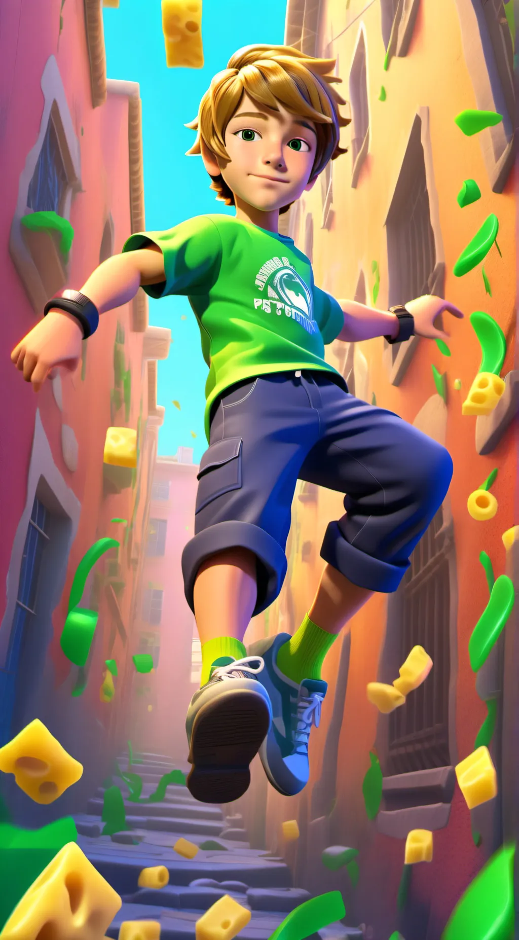 ai character: Ethan FNAF background