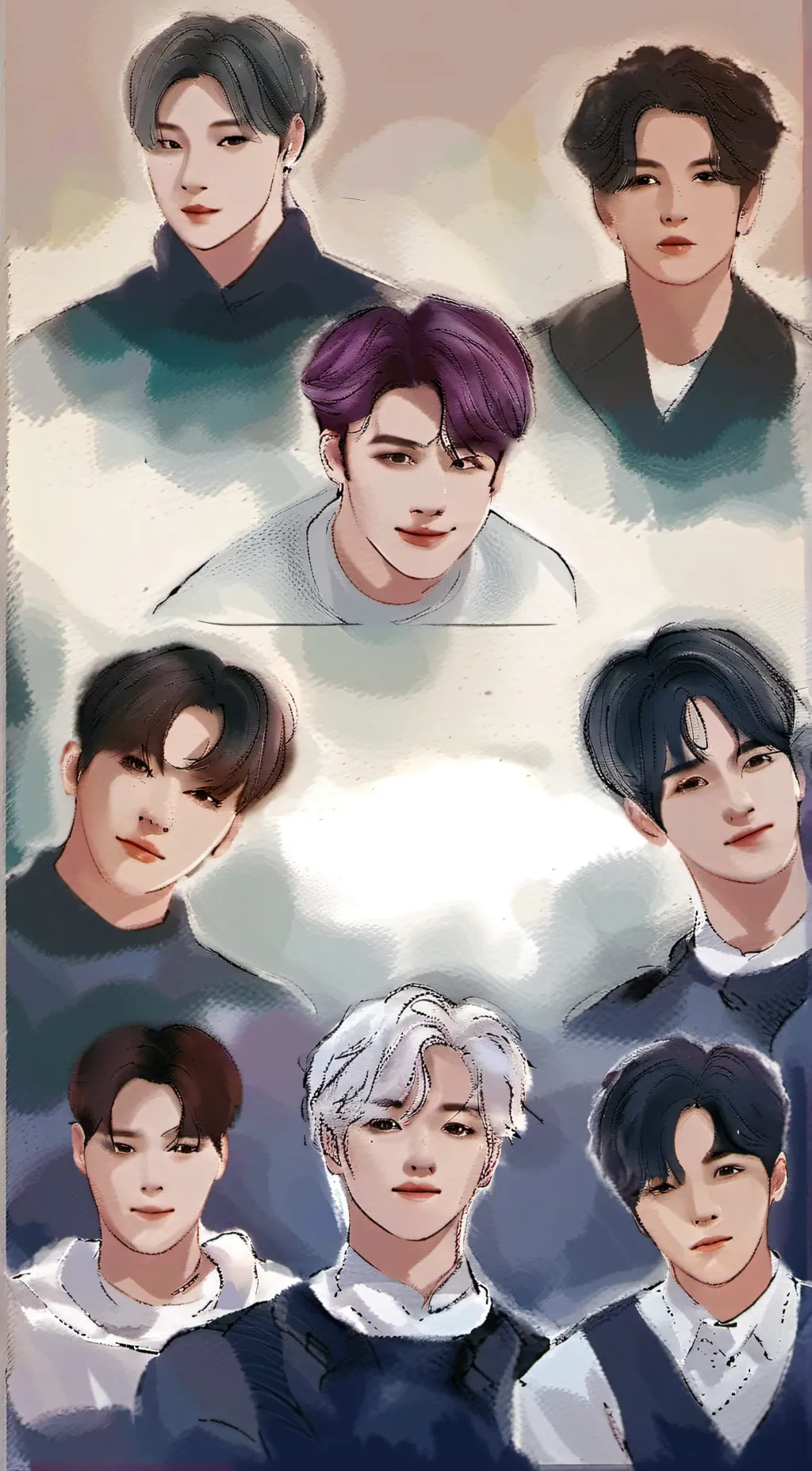 ai character: Stray kids background