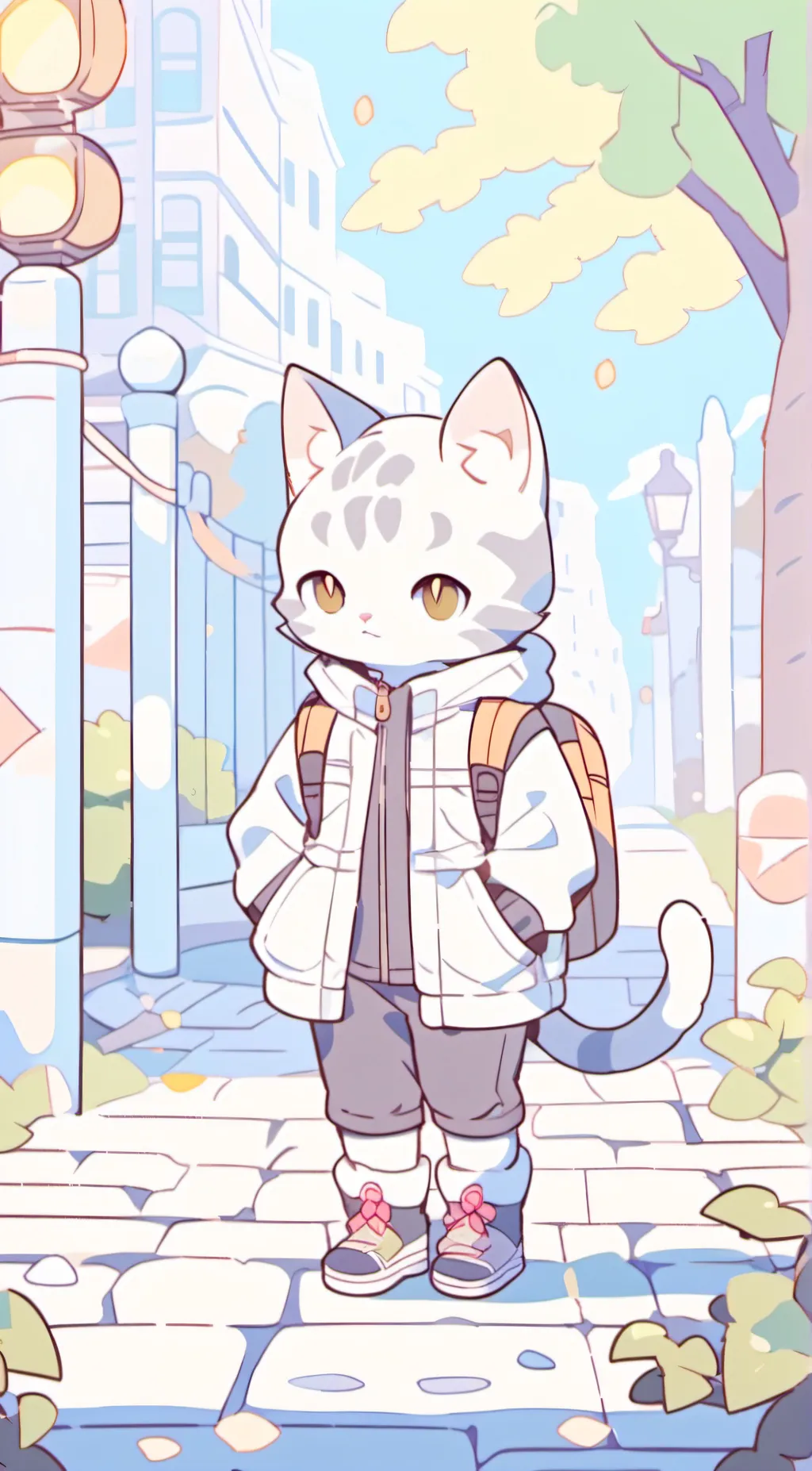 ai character: Kaden  background