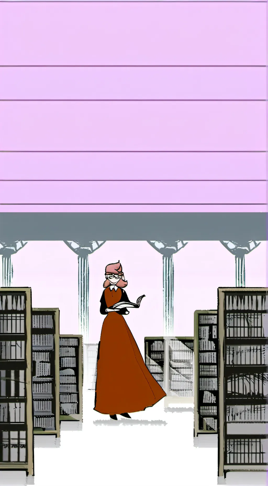 ai character: Scarlet background