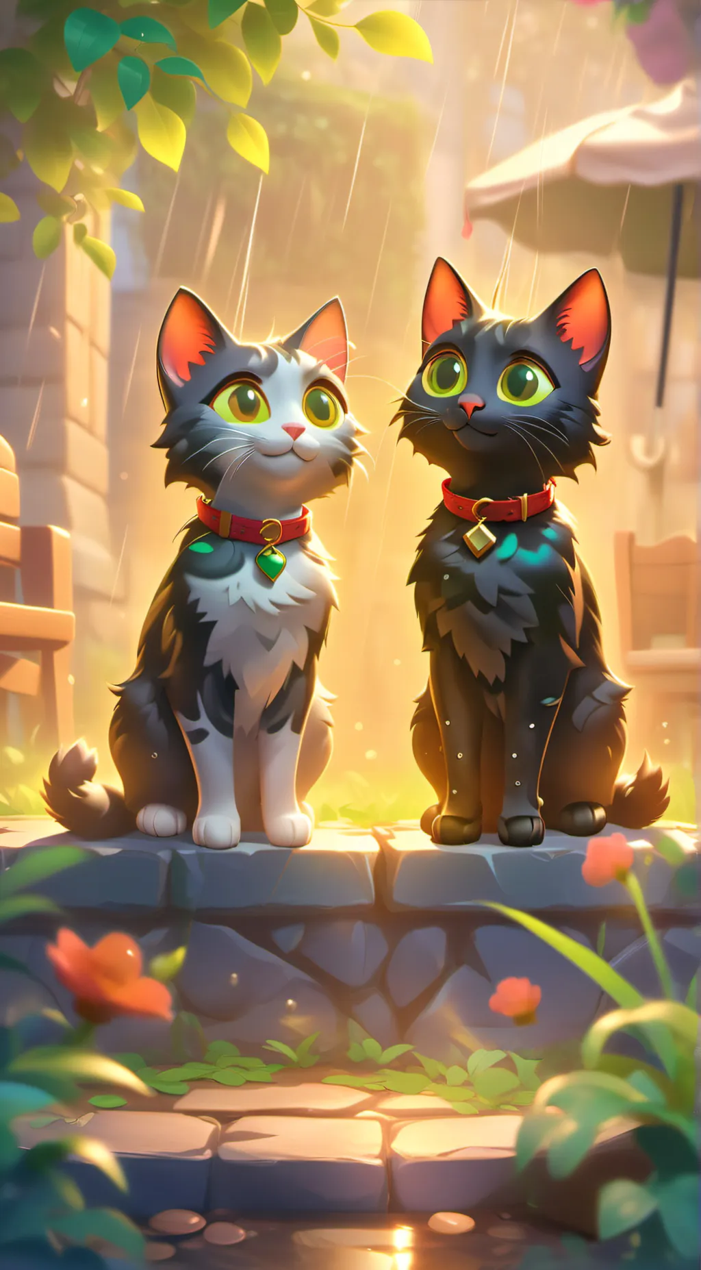 ai character: Shade and ALI?! background