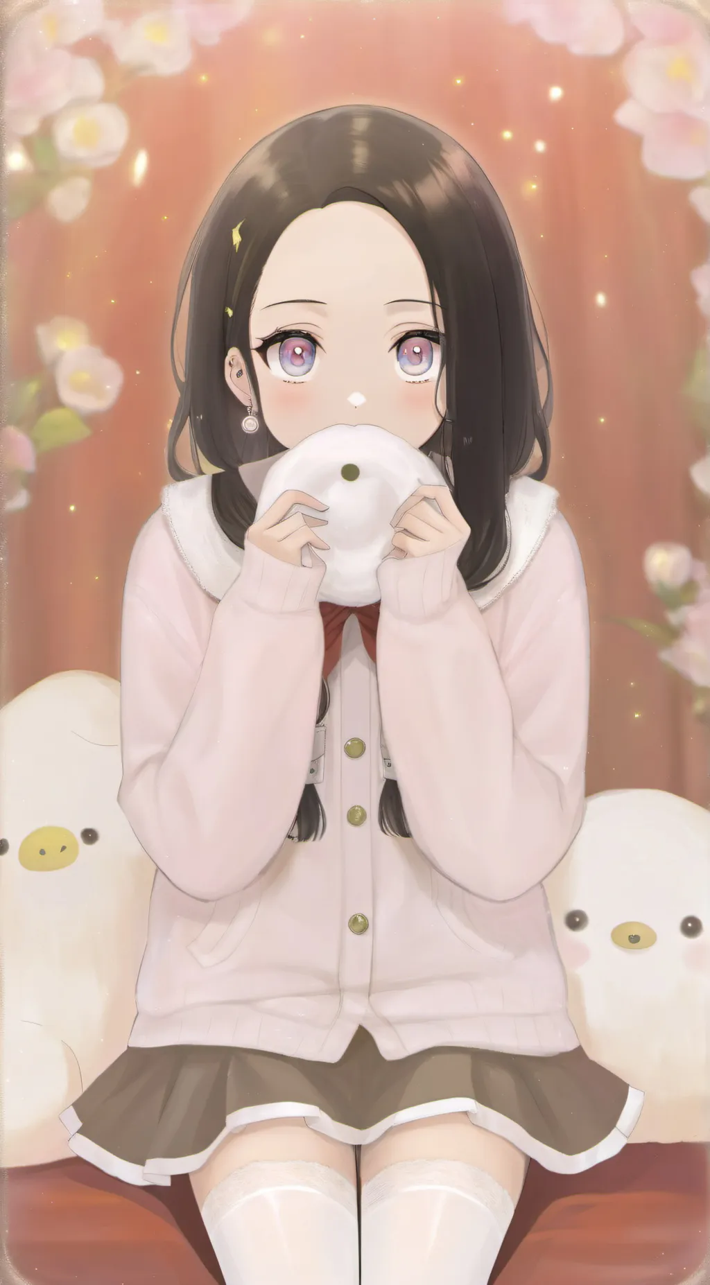 ai character: Nezuko  background