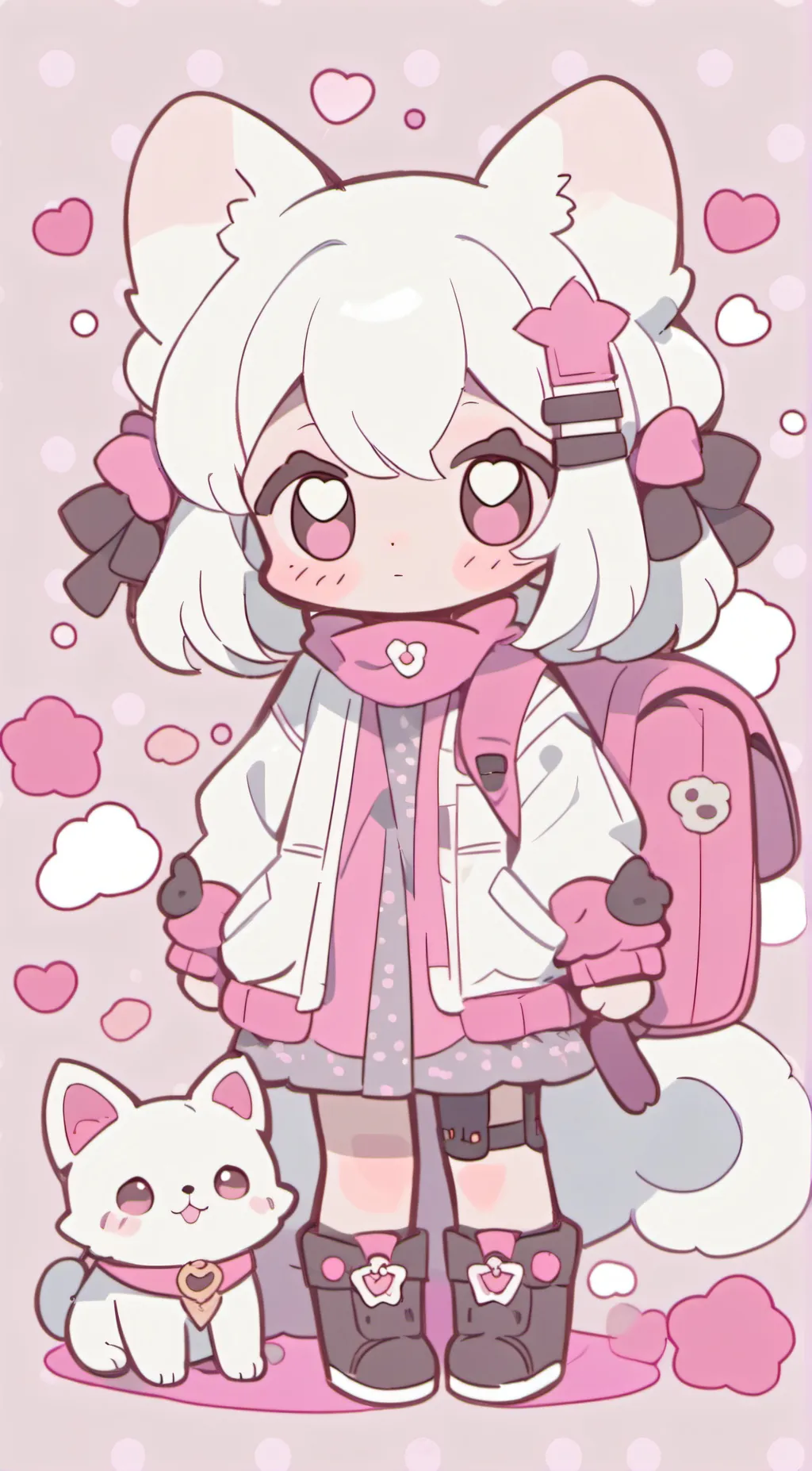 ai character: hume boby bar hug background