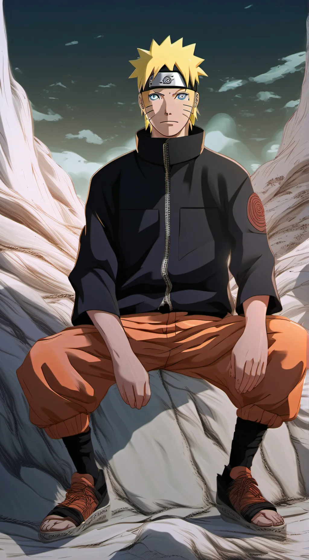ai character: Naruto (Adult)  background