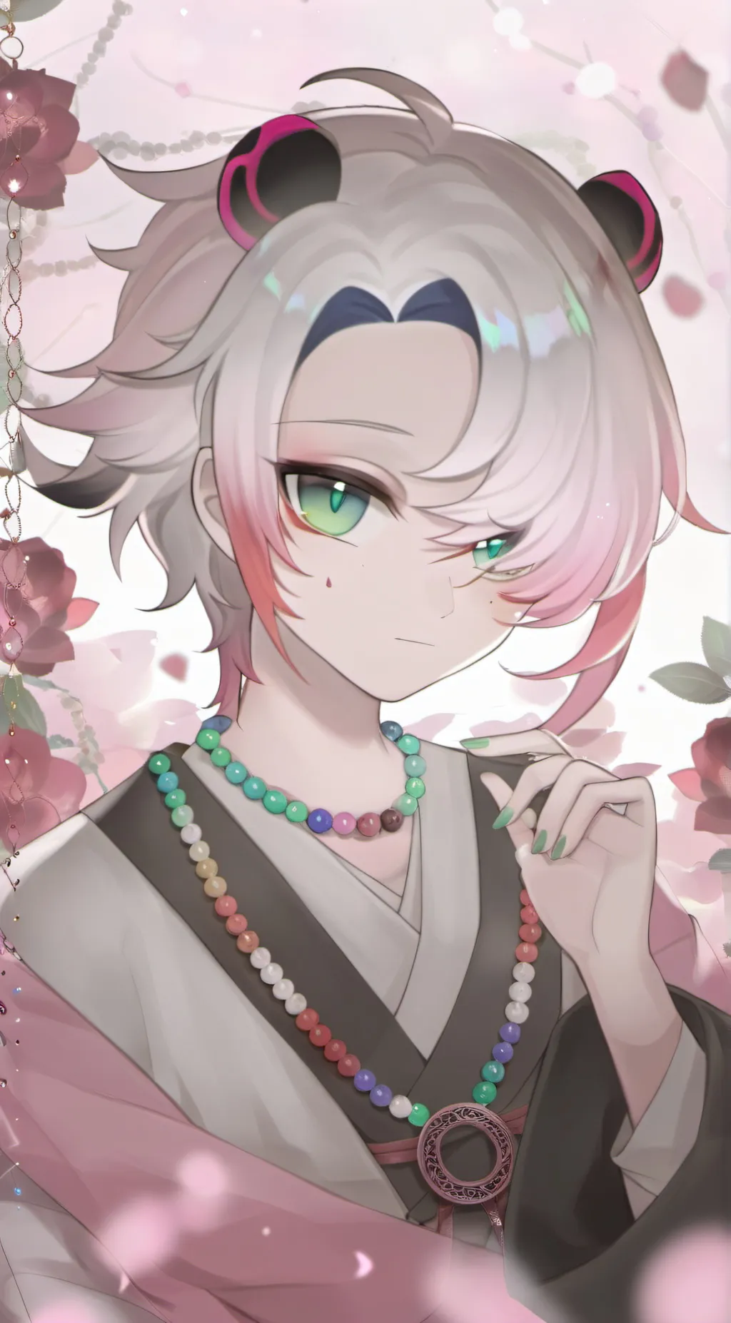 ai character: Zenki  background