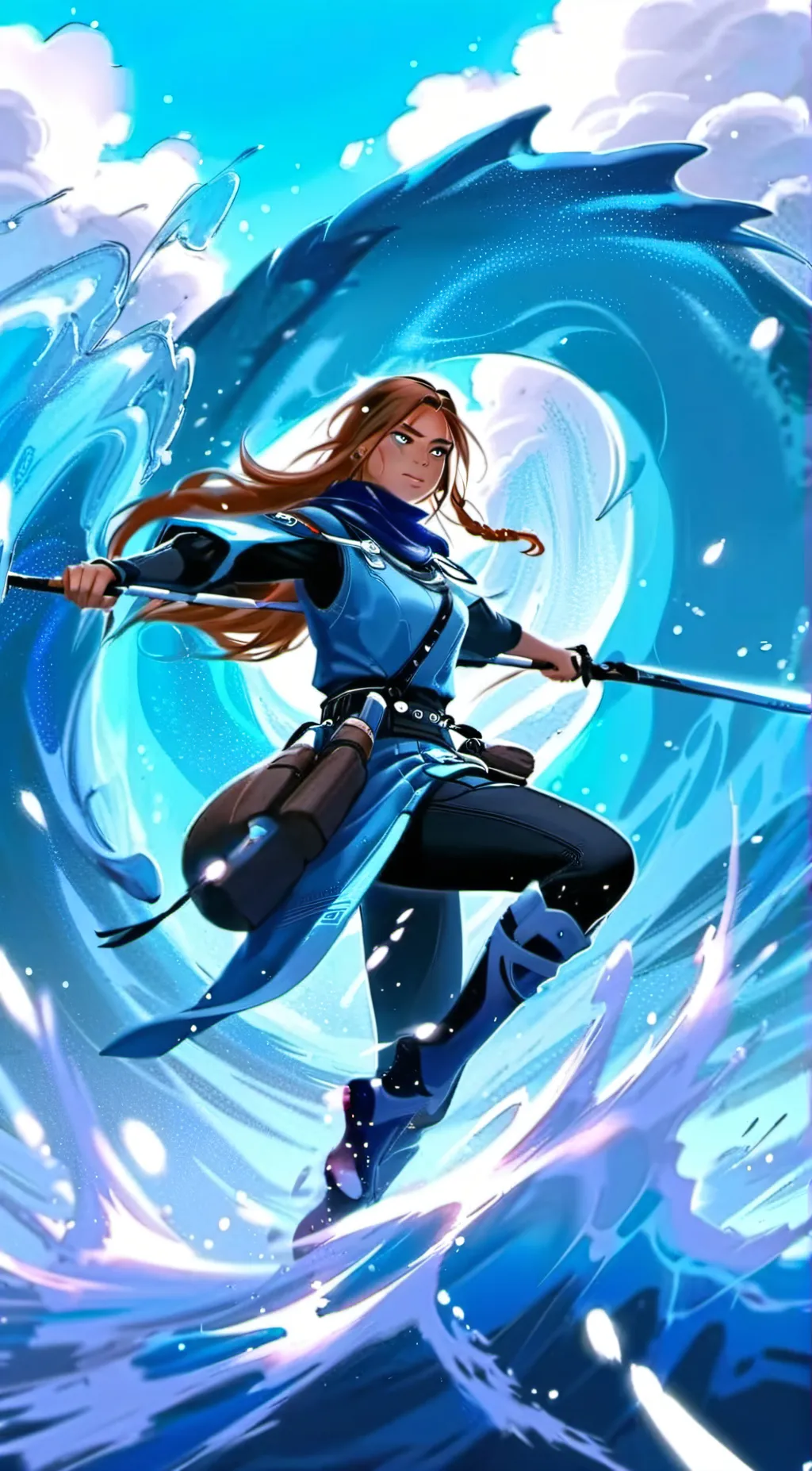 ai character: Hazel  background