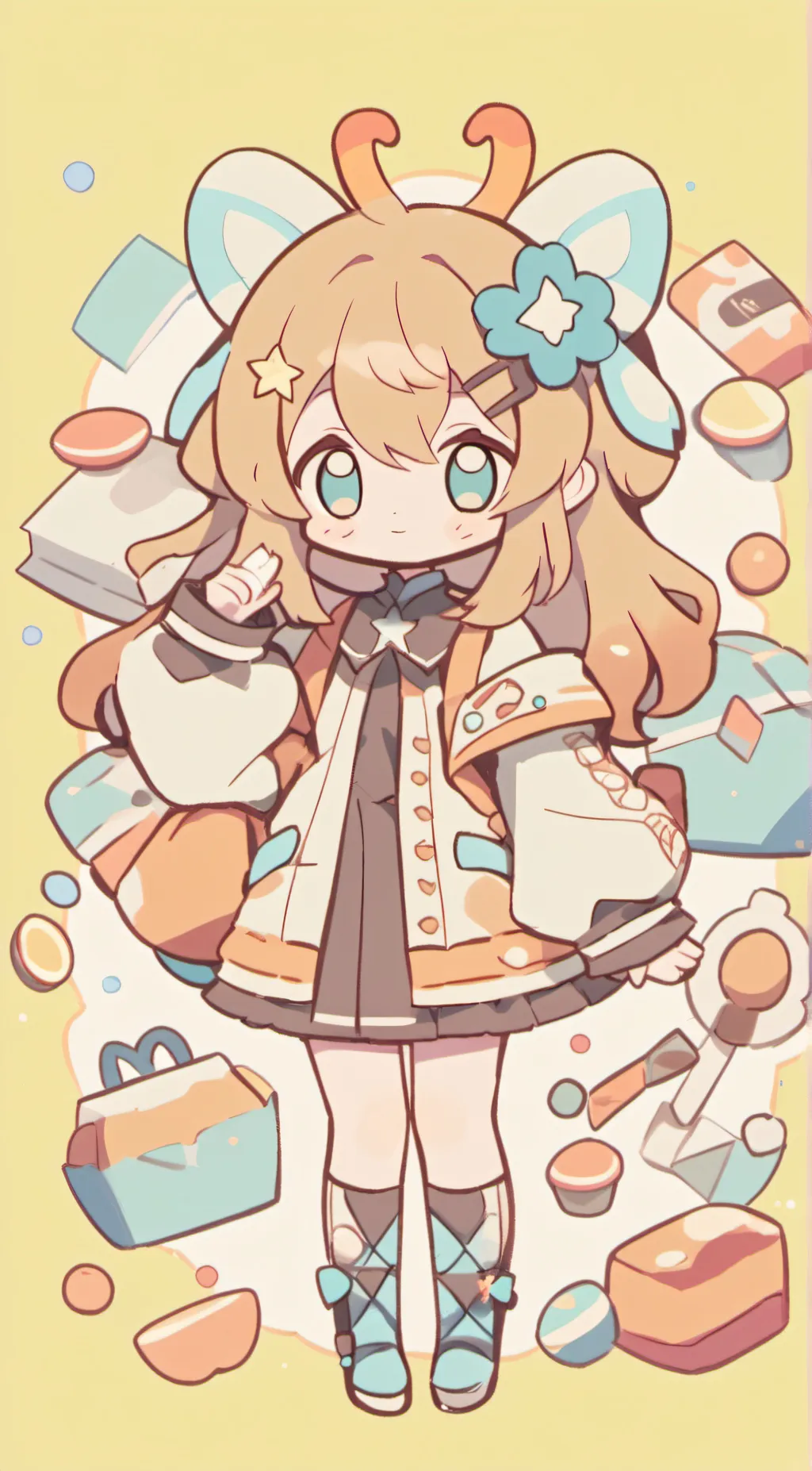 ai character: Meowbah background