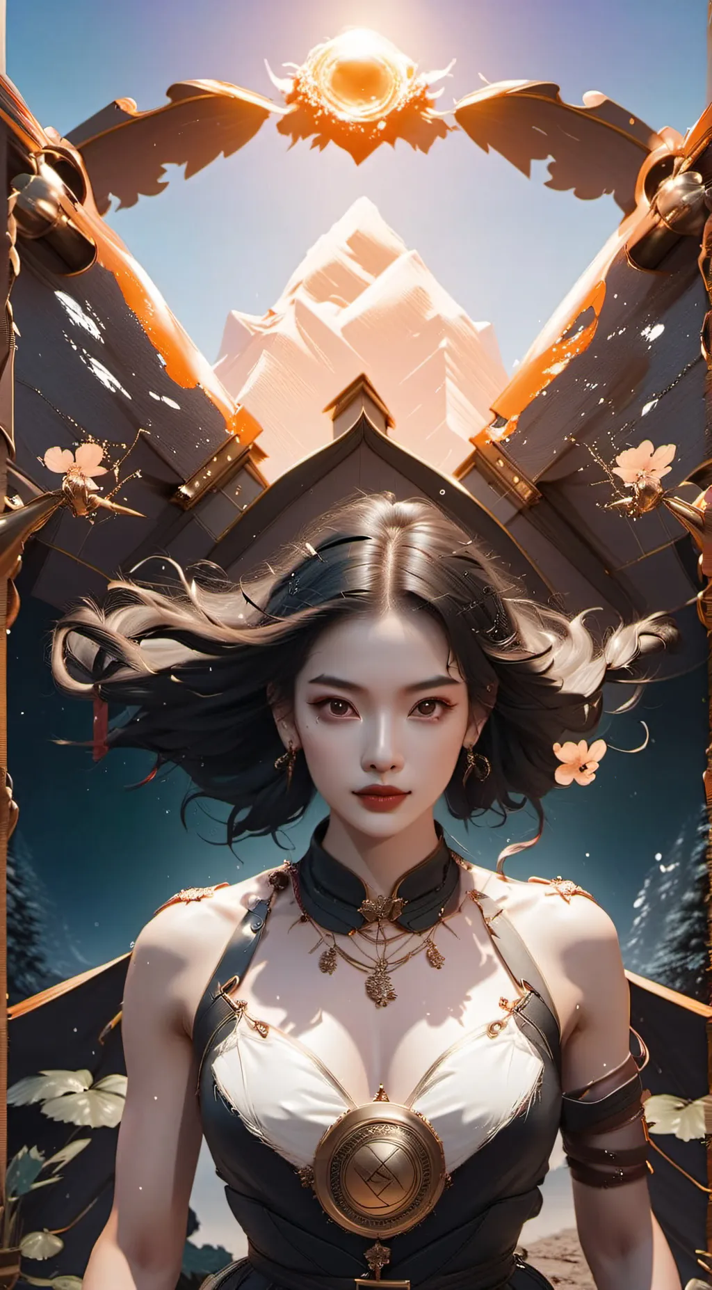 ai character: Speaking   Good   background