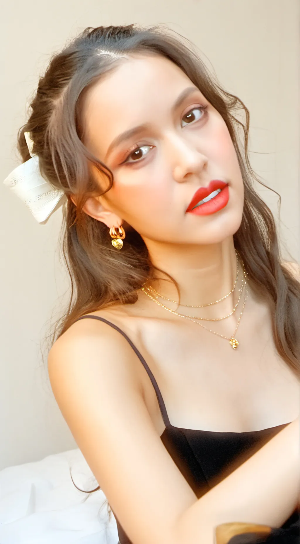 ai character: olivia rodrigo background