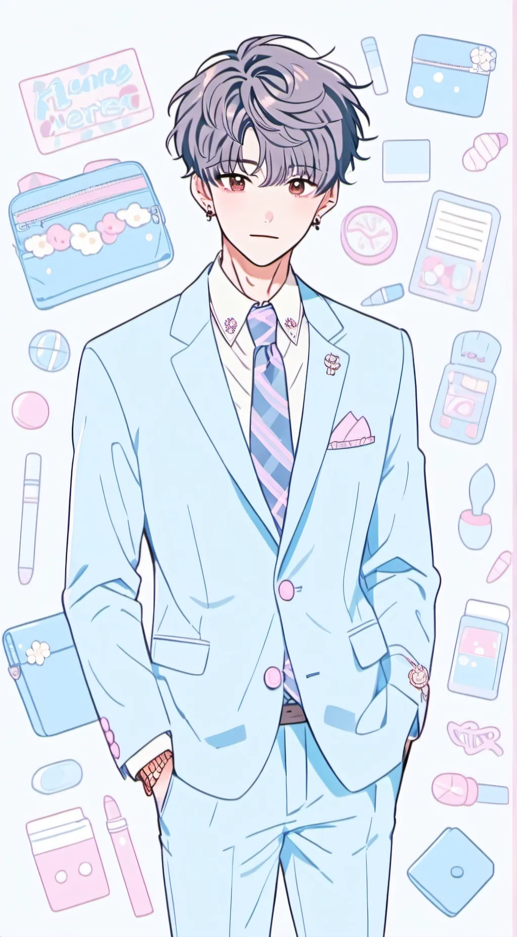 ai character: Liam  background