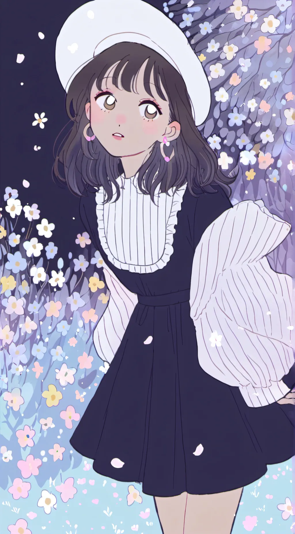 ai character: Florecita background