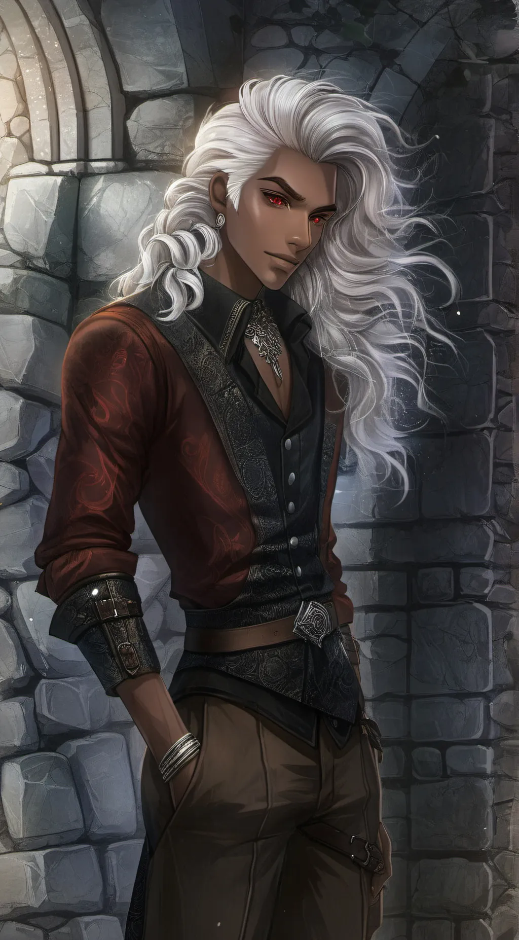 ai character: Rue Azazel Pechman background