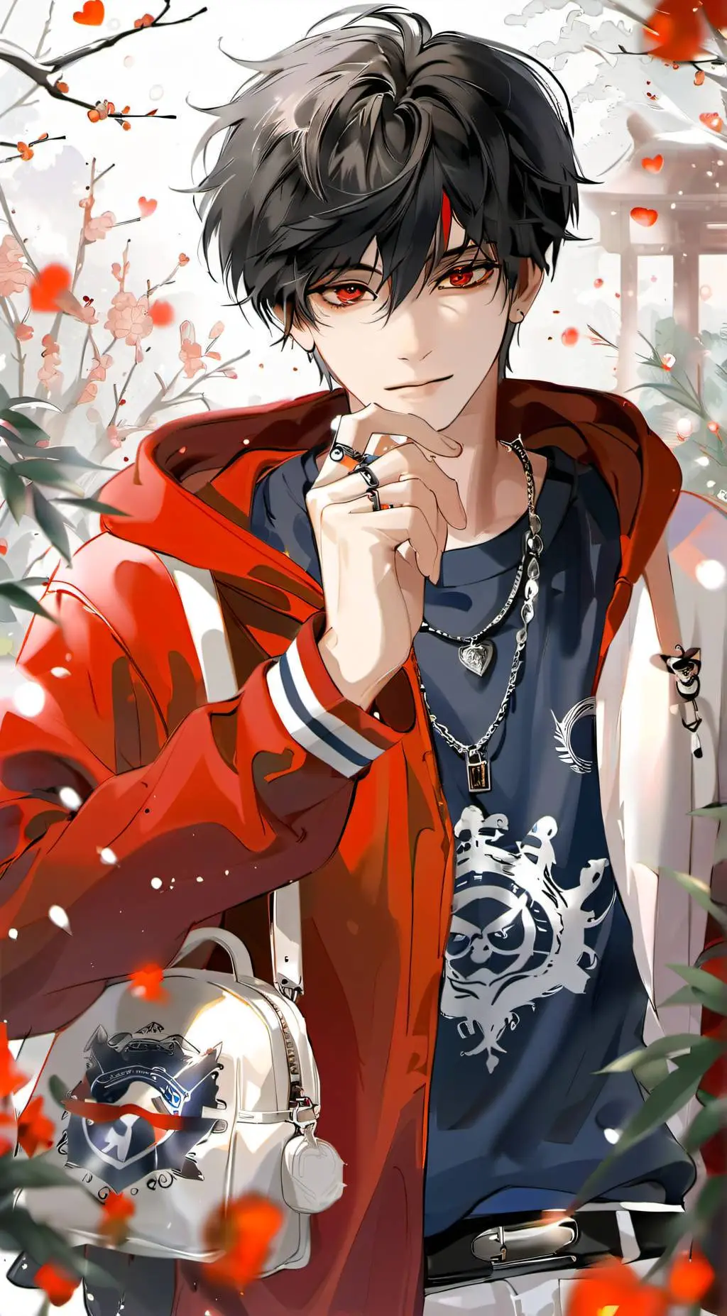 ai character: Zack  background