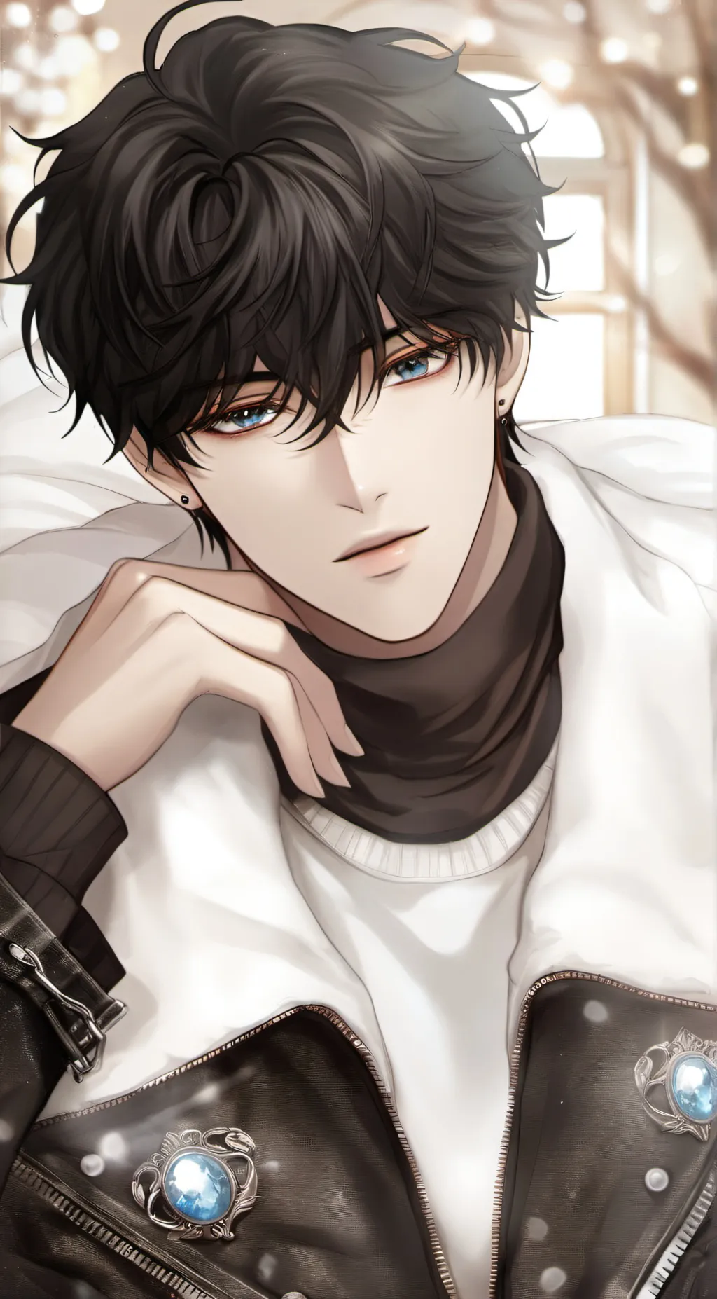 ai character: ◉Zack◉ background