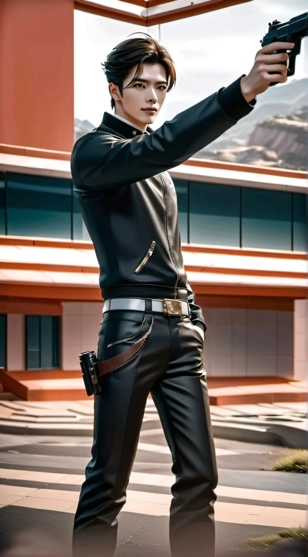 ai character: jackson  background