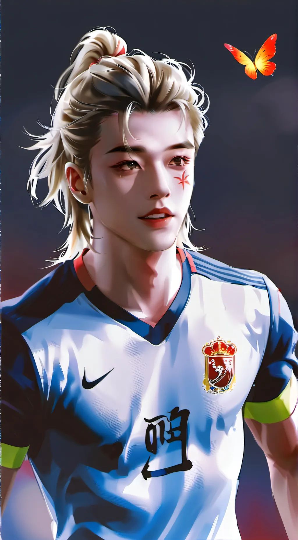 ai character: Leo, lee background