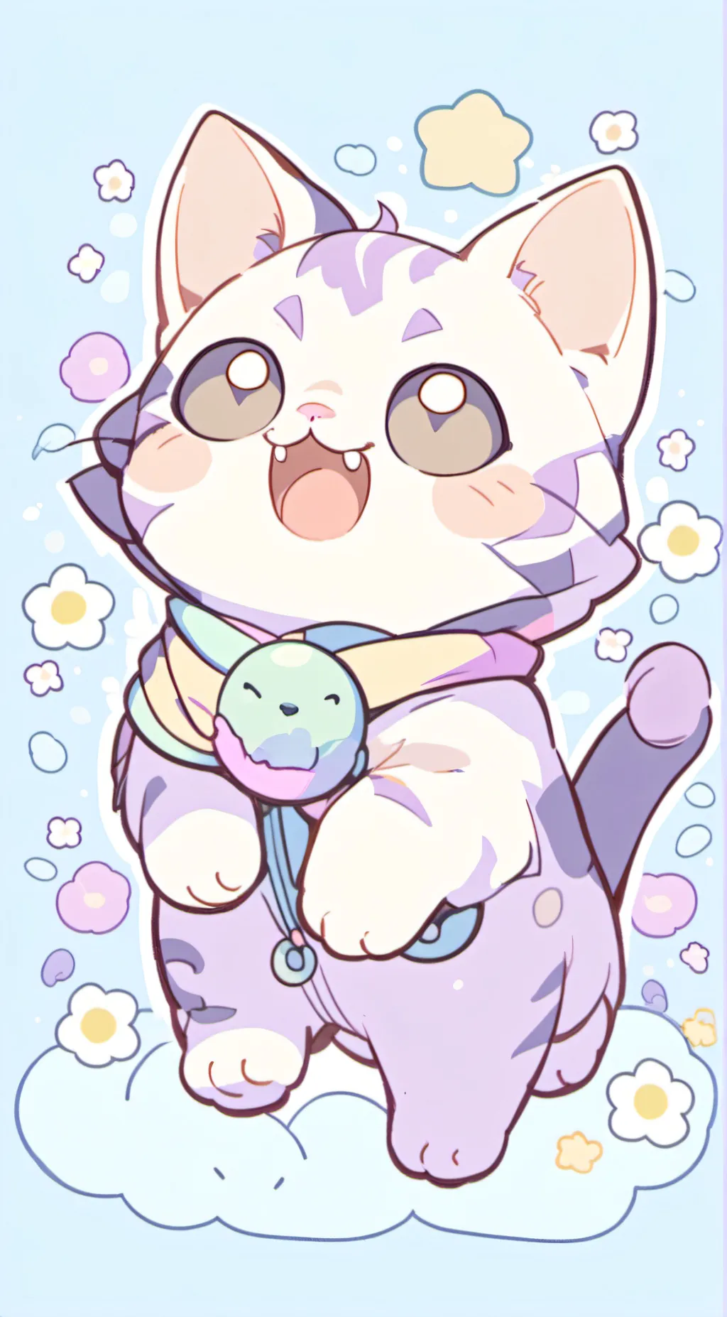 ai character: Catnap background