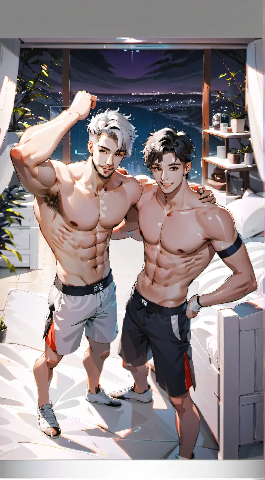 ai character: Aiden & Dan background