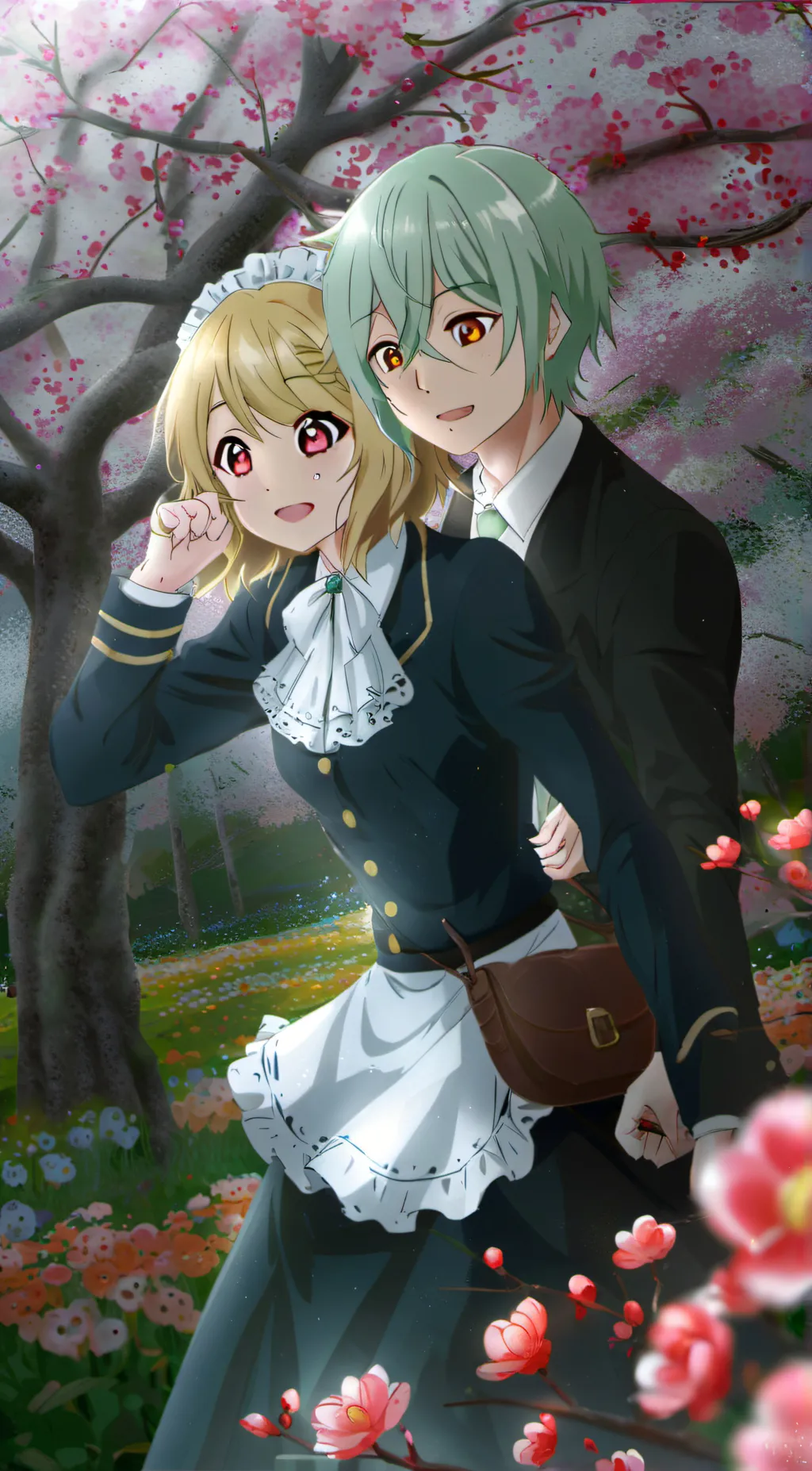 ai character: maid you background